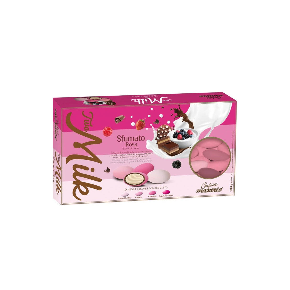 Maxtris Confetti Two Milk Shaded Pink 1 Kg