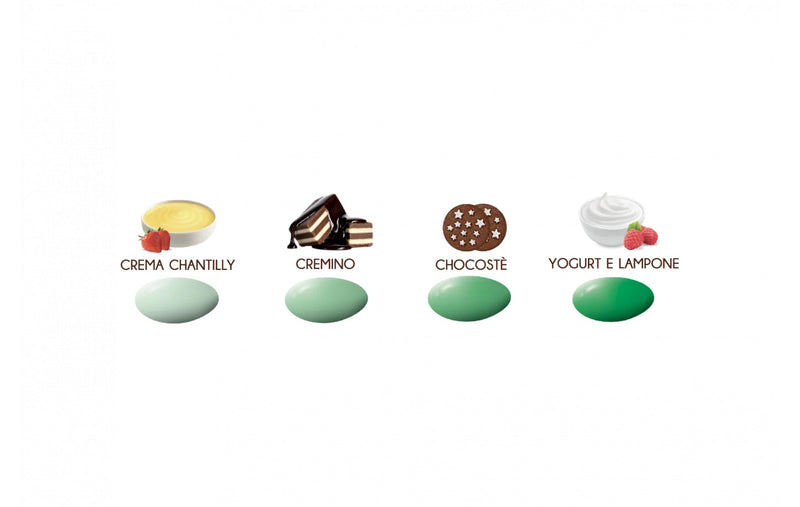 Maxtris Sugared Almonds Two Milk Green Shade 1 Kg