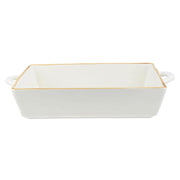 ROSES &amp; TULIPS Concerto Ivory Baking Tray 38 x 22 x 7.5 cm