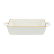ROSES &amp; TULIPS Concerto Ivory Baking Tray 29 x 15 x 6 Cm