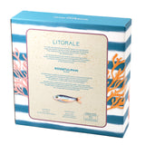 ROSE &amp; TULIPS Coastal Set of 2 Deep Plates D 21 cm Coral Alice Melamine