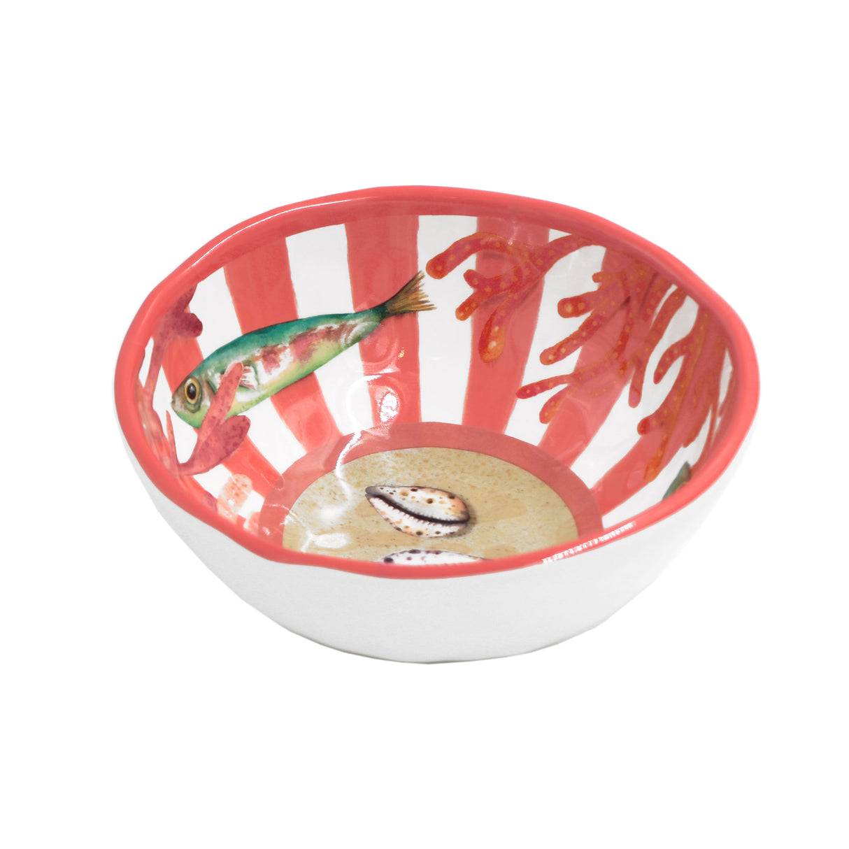 ROSE &amp; TULIPS Coastal Cup D 15 Cm Alice Coral Melamine