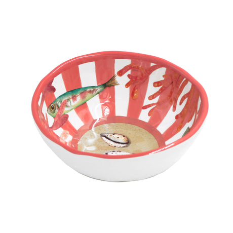 ROSE &amp; TULIPS Coastal Cup D 15 Cm Alice Coral Melamine