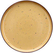 Tognana Urban Bruges Flat Plate in Ocra Stoneware Ø27xH2.5 cm – Elegant Stoneware Plate for the Table