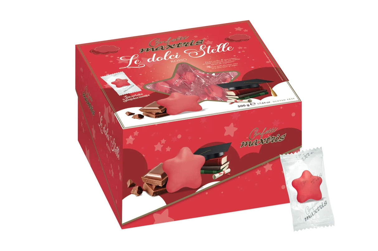 Maxtris Confetti Le Dolci Stelle Rossa 500gr