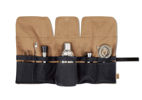 WD LifeStyle Professional Cocktail Set 9 Pcs Stainless Steel with Case
