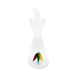WD LifeStyle Borosilicate Glass Oil Bottle 250 ml Chili Pepper Design