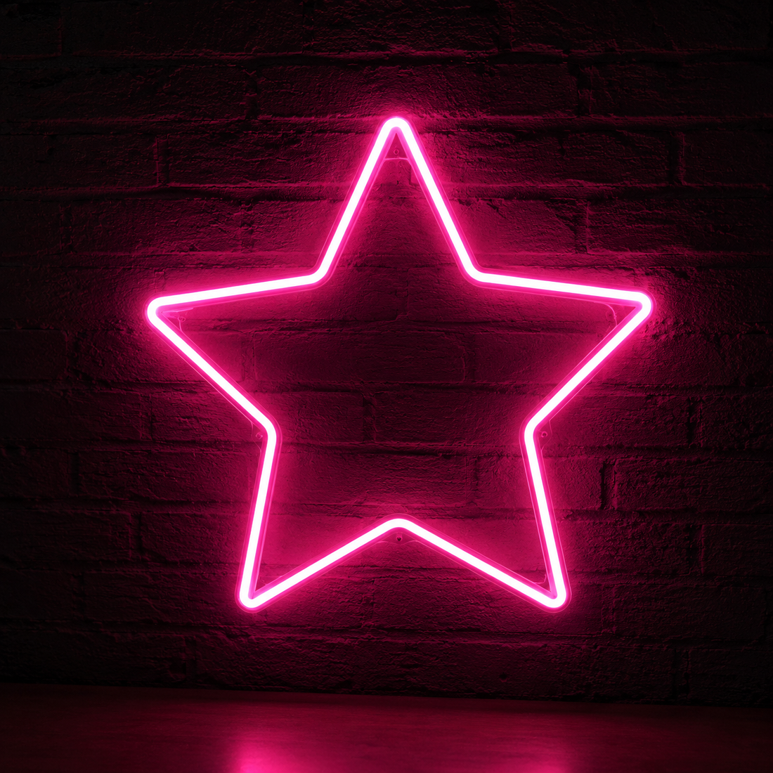 EDG Enzo De Gasperi NeonLed Christmas Star Double Face D 60 Cm 240 Led Pink