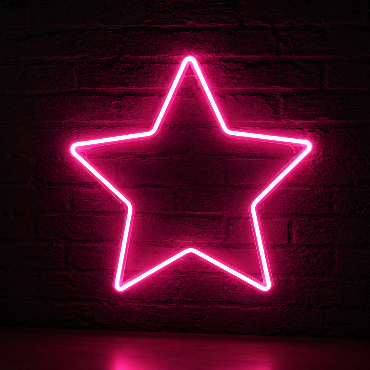 EDG Enzo De Gasperi NeonLed Christmas Star Double Face D 60 Cm 240 Led Pink