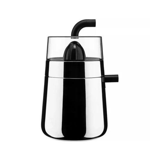 Alessi Toru Electric Citrus Juicer Black in Stainless Steel and Thermoplastic Resin