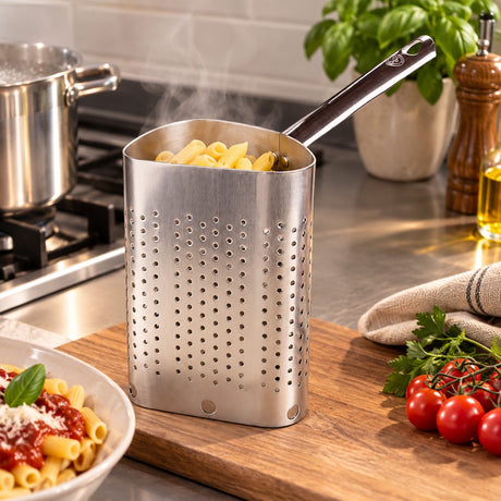 Agnelli Colander Slice High 1/2 in Aluminium Ø36 cm – Professional Kitchen Colander