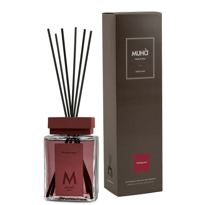 Muhà Luxe Perfume Reed Diffuser Pomegranate 100 ml
