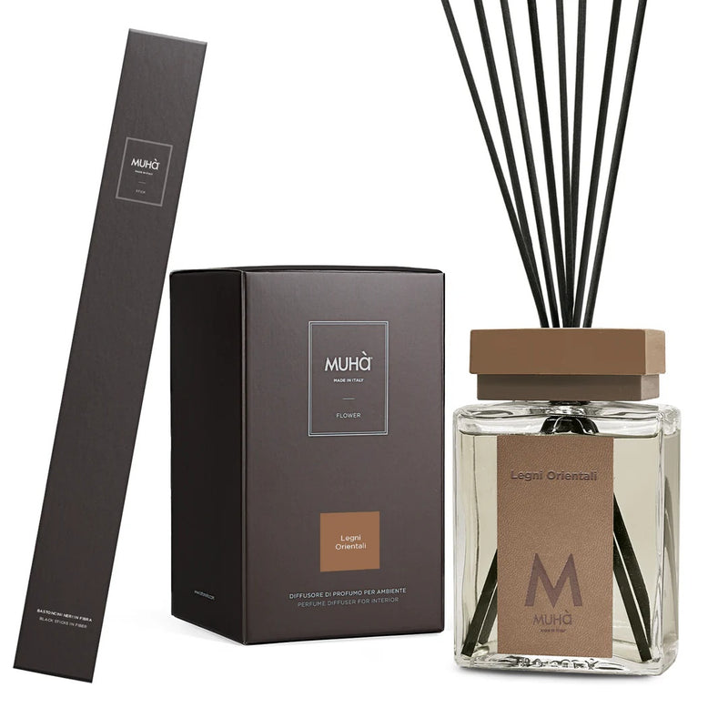 Muhà Luxe Perfume Reed Diffuser Oriental Woods 1,000 ml