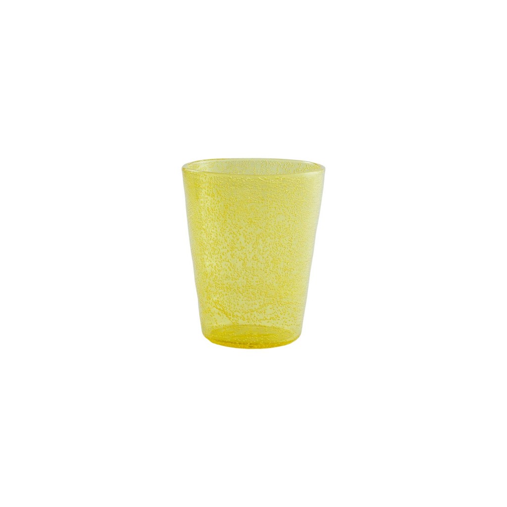 Zani Serafino Memento Synth Yellow Methacrylate Water Glass