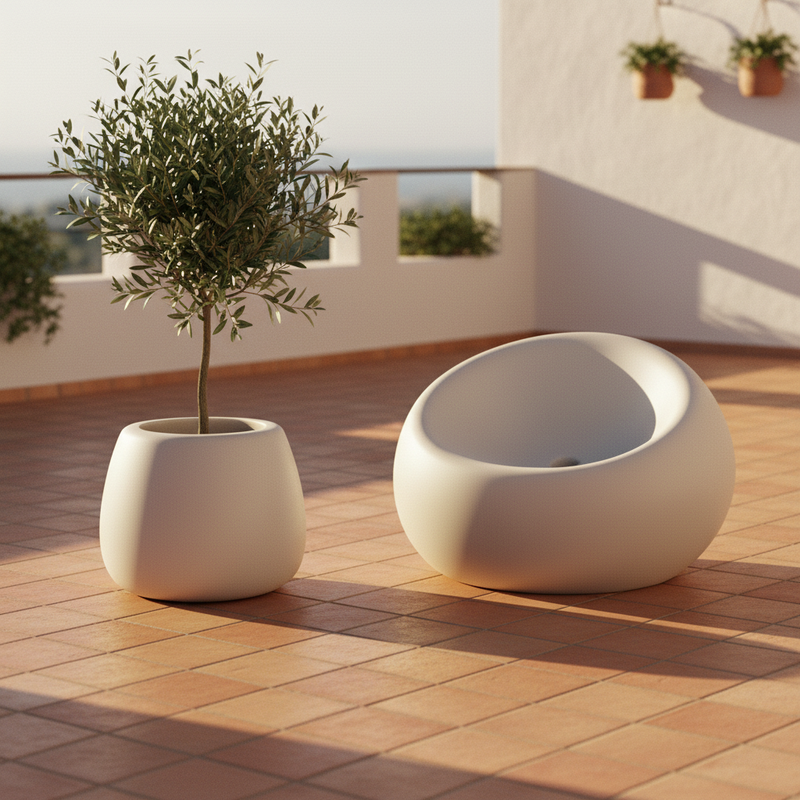 Boom Creta – Terrazza con Poltrona