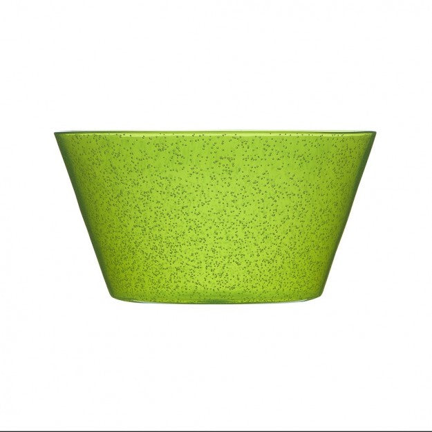 Zani Serafino Medium Bowl Memento Synth in Methacrylate D 20 Cm Lime Colour