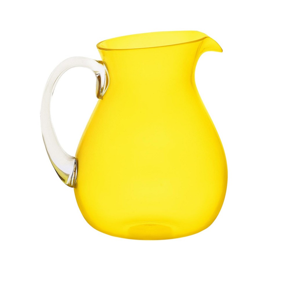Zani Serafino Caraffa Synth Yellow Pitcher in MS-Methacrylate