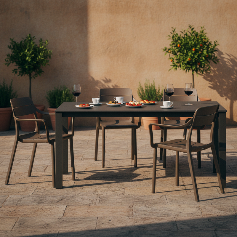 Cassia Armchair Tobacco Mediterranean Outdoor