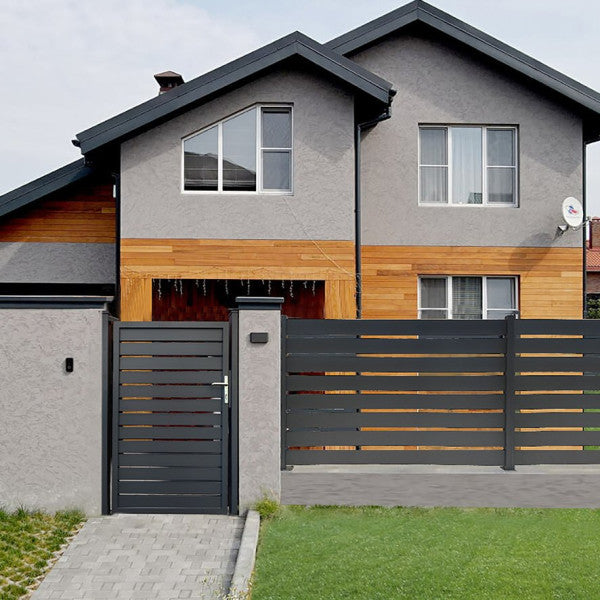 L'Arcolaio Ami Pedestrian Gate 100x160cm Anthracite