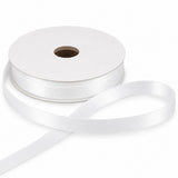 ETM Double Satin Ribbon 6mm 50m White
