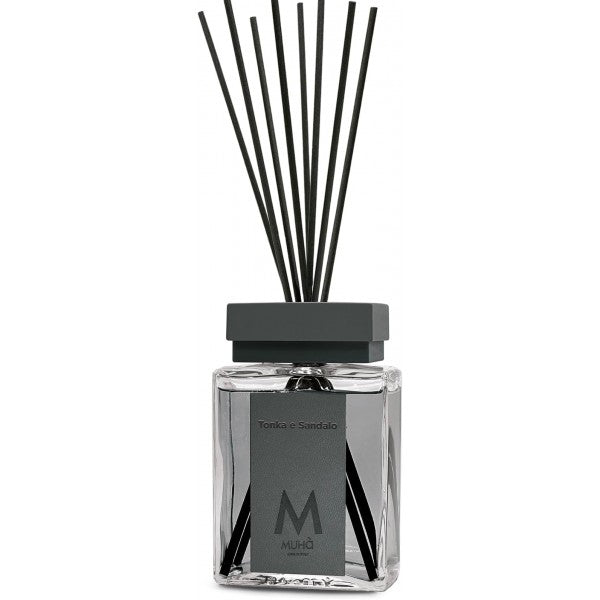 Muhà Luxe Perfume Reed Diffuser Tonka and Sandalwood 500 ml