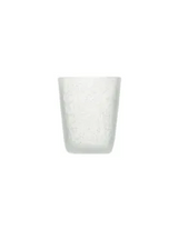 Zani Serafino Bicchiere Acqua White Transparent in Pasta di Vetro