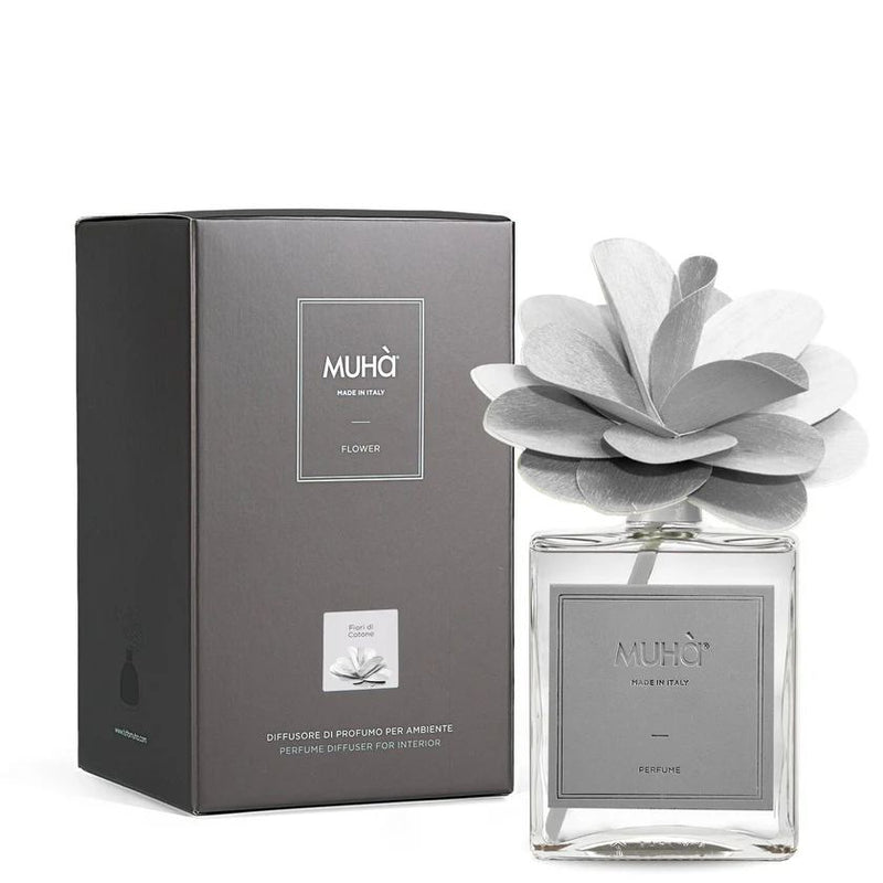 Muhà Flower Diffuser Camelia Cotton Flowers 500 ml