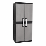 Toomax 2-Door Garage Mega Utility Cabinet - Tool Storage Cabinet with 4 Adjustable Shelves
