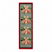 Ad Trend Set of 4 Metal Christmas Napkin Rings 1 Pc