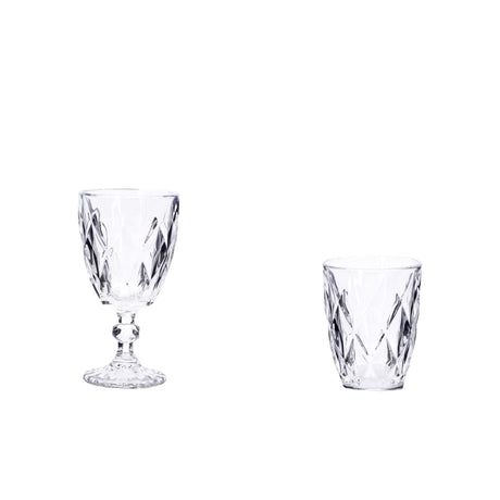 ad trend ad trend set 6 calici 25 cl e 6 bicchieri 28 cl vetro erling ean 8057586084339