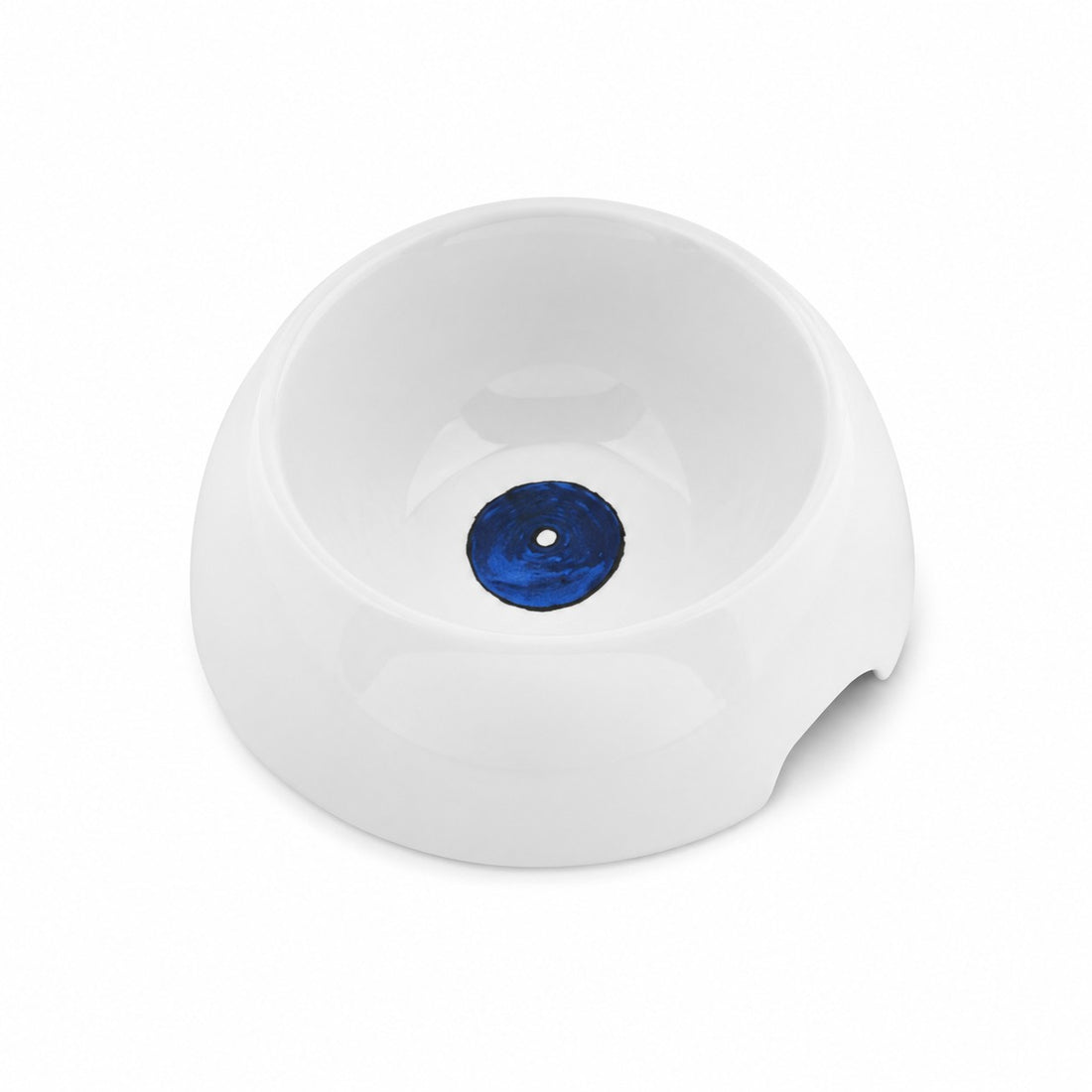 alessi alessi ciotola acqua cani in porcellana bianca samiro yunoki large d 25 cm ean 8003299503506