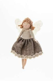ARPIMEX Christmas Angel Fabric 16 Cm Beige
