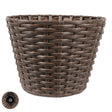 arpimex arpimex base albero di natale poly rattan d 38 cm 28 cm wenge cioccolato ean 8018318559716