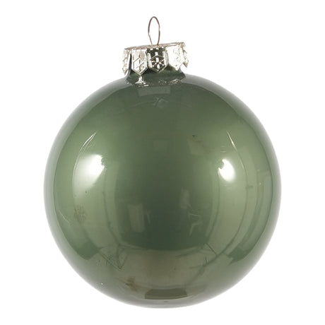 arpimex arpimex box 4 sfere di natale d 120 mm verde salvia ean 8018318664366
