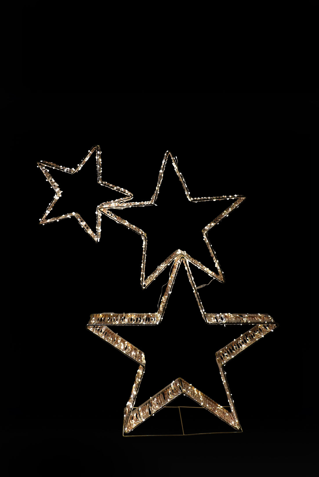 arpimex arpimex decorazione 3 stelle di natale 81 x 13 x 140 cm con led luce calda ean 8018318555466