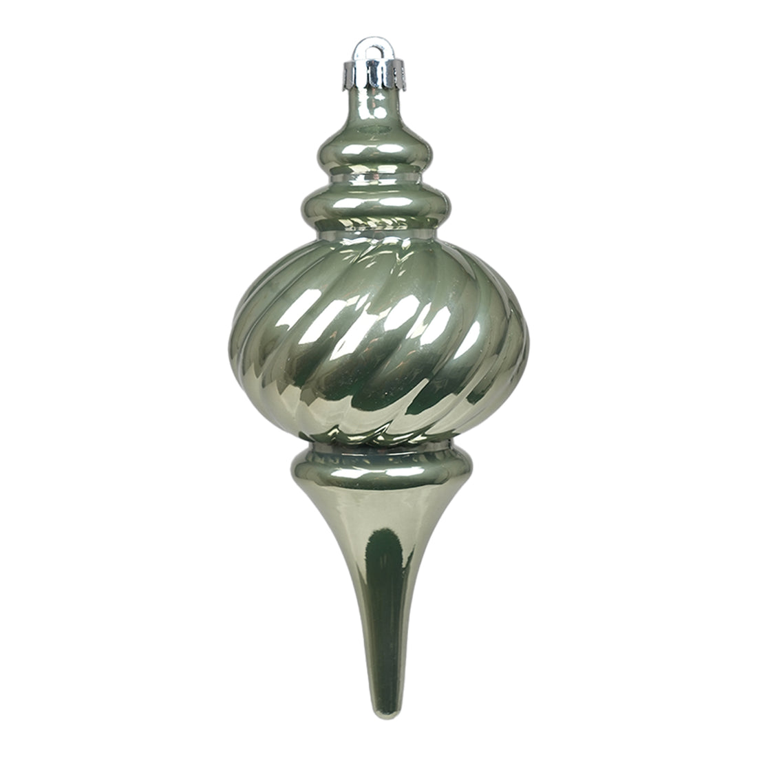 arpimex arpimex ornamento di natale a spirale appuntito 115 x 265 cm plastica verde salvia ean 8018318537226