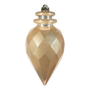 ARPIMEX Pointed Diamond Christmas Ornament 11.5 x 25 cm Beige Plastic