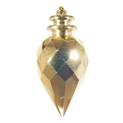 ARPIMEX Pointed Diamond Christmas Ornament 11.5 x 25 cm Plastic Gold