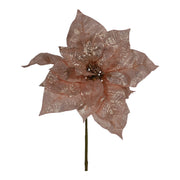 ARPIMEX Christmas Poinsettia Pick, H 32 cm, Pink