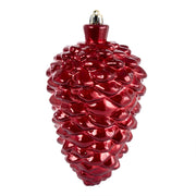 ARPIMEX Christmas Pine Cone 9 x 17 Cm Plastic Red