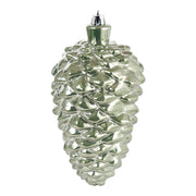 ARPIMEX Christmas Pine Cone 9 x 17 cm, Sage Green Plastic