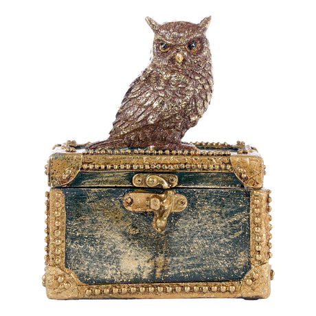 arpimex arpimex portagioie con gufo resina marrone ean 8018318529627