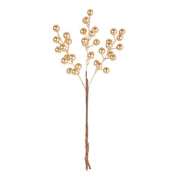 ARPIMEX Christmas Berry Branch H 32 Cm Gold