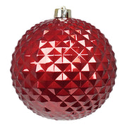 ARPIMEX Christmas Ball with Spikes D 150 mm Plastic Red