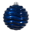 arpimex arpimex sfera rigata di natale d 150 mm plastica blu scuro ean 8018318536090