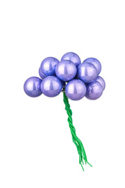 ARPIMEX Box 144 Mini Christmas Glass Balls D 20 Mm Purple