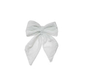 ARPIMEX Christmas Bow Velvet 24 x 16 Cm White