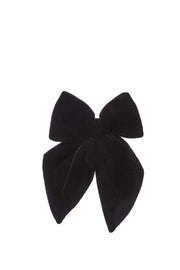 ARPIMEX Christmas Bow Velvet 24 x 16 Cm Black