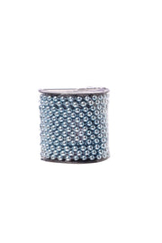 ARPIMEX Christmas Pearl Garland D 6 Mm L 10 Mt Blue Plastic