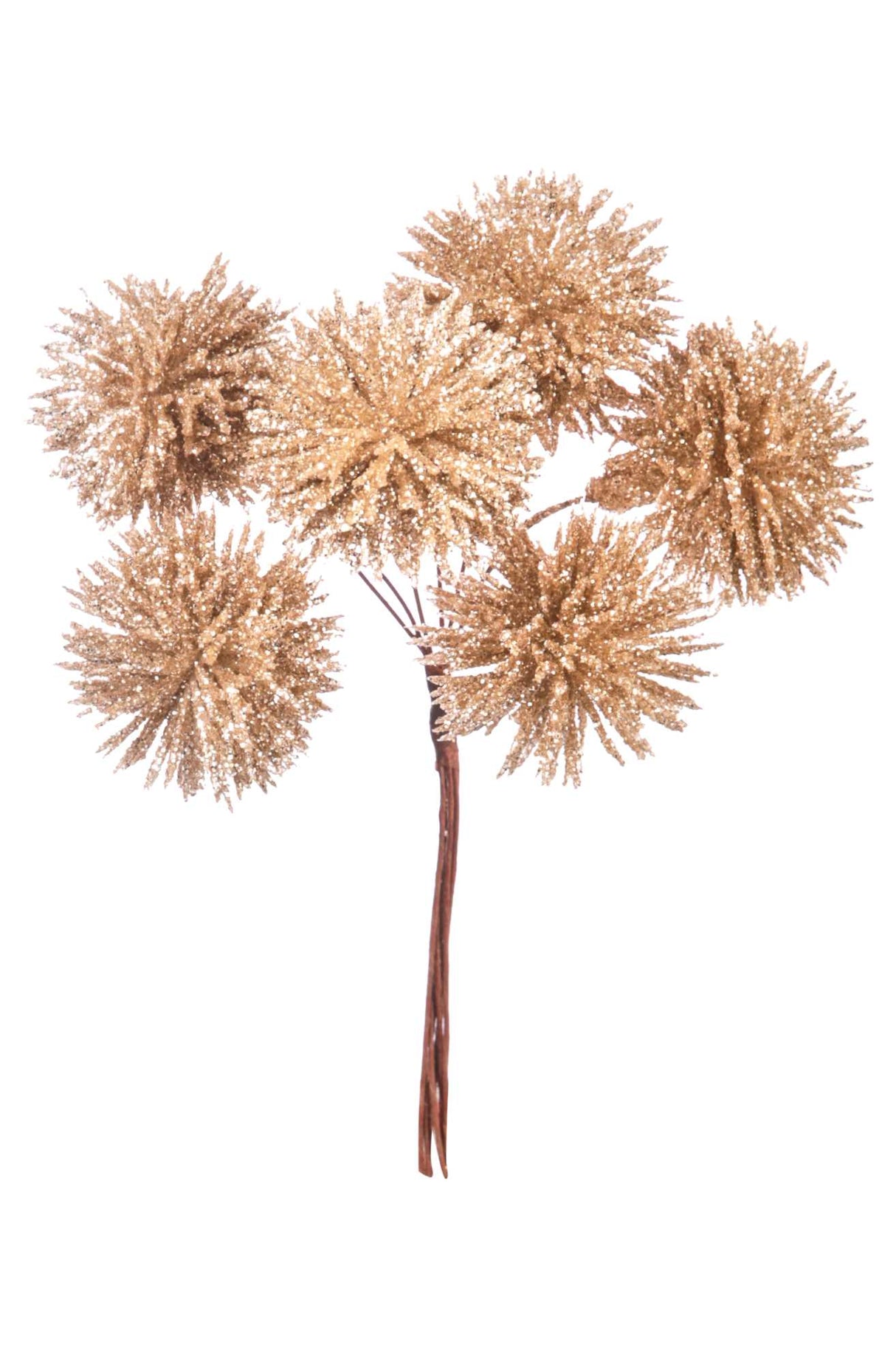 immagine-1-arpimex-mazzetto-6-castagne-glitterate-h-13-cm-oro-ean-8018318490859